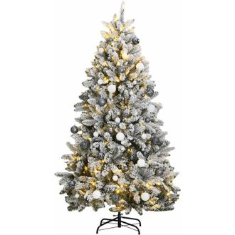 vidaXL Rbol De Navidad Artificial Con Bisagras 300 Led Y Bolas 300 Cm Vidaxl