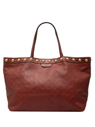 Gucci 2000-2015 Guccissima Babouska tote bag - Red