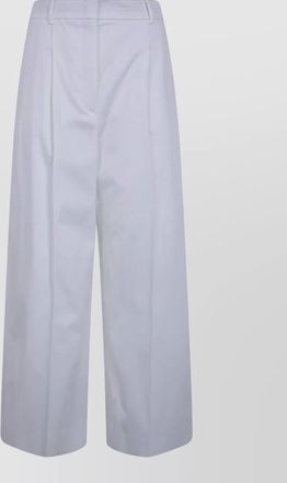 Max Mara tequila cotton shorts wide leg pleated