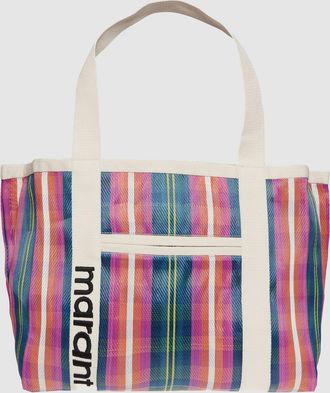 Isabel Marant Sac Darwen Navy Orange