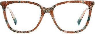 Missoni Demo Square Ladies Eyeglasses MIS 0125G 0Q1Z 53