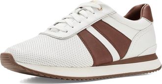 Johnston & Murphy Morgan U-Throat Joggers Mens Shoes White/Tan Full Grain : 10.5 M, Leather