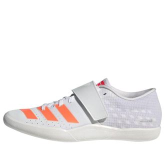 adidas Adizero Throws White Lucid Orange JQ0808