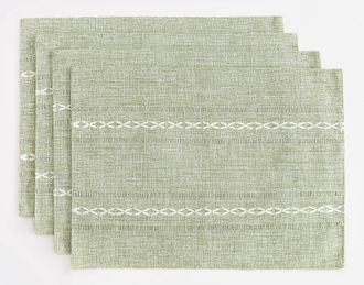 OEM Manteles Individuales Lavables De Estilo Americano, 3050 Cm, Juego De 4 Piezas, Reutilizables, De Algod&oacute;n Y Lino, Resistentes Al Calor Y Duraderos, Ap