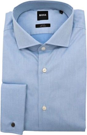 HUGO BOSS Hombre, Camisas, Azul, Talla: 4XL