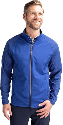 Cutter & Buck Adapt Eco Knit Hybrid Recycled Mens Full Zip Jacket