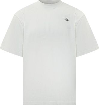 The North Face White Logo Crew Neck T-Shirt