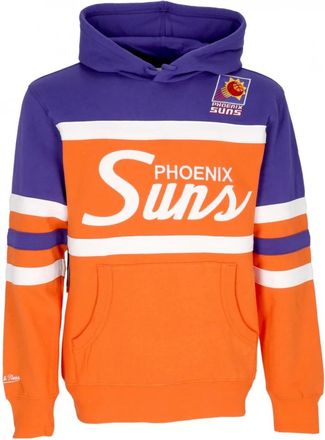 Mitchell & Ness NBA Head Coach Hoodie Phosun - Heren - Hoodies - Oranje - S - Hoodies & sweatvesten