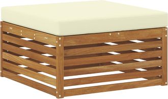 vidaXL Reposapi&eacute;s De Exterior Madera De Acacia S&oacute;lida Natural Vidaxl