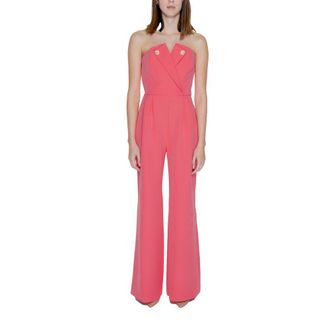 Silence Limited Oranje Polyester Jumpsuit