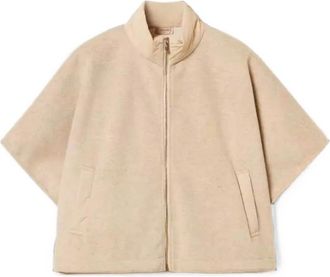 Twinset Twin-set Jassen - Dames - Ponchos - Beige - ONE Size - Jassen
