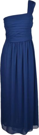Marella Blue Voile Polyester Women Long Dress