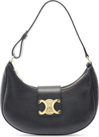 Celine Pre-owned Celine Medium Calfskin Triomphe Ava Shoulder Bag Ladies CMUTXMWTMUX5PBNK