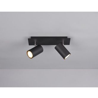 Trio Leuchten Plaf&oacute;n 2 Spot Orientable Focos Marley Black Trio Lighting