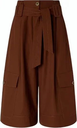 Pinko Patricia Belted Cargo Short Trousers