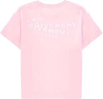 Givenchy Logo-Print Cotton T-Shirt - Pink