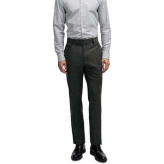 HUGO BOSS Heren H-Genius Slim Broek (Donkergroen)