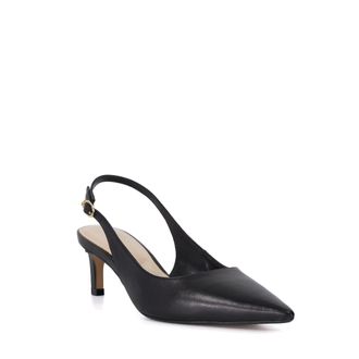 Dune London Dune Celinna Dames Zwarte Puntige Slingback Schoenen