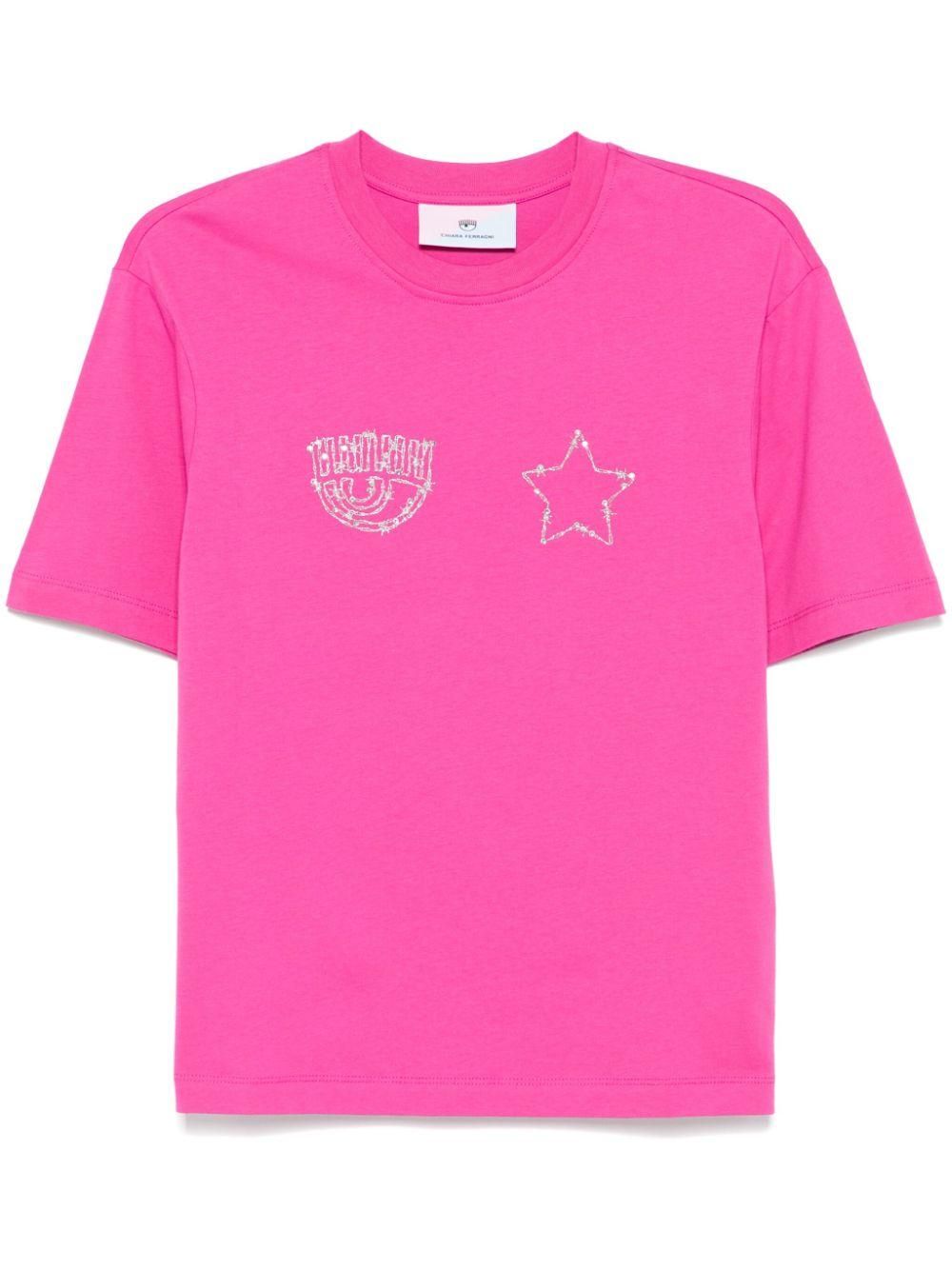 CHIARA FERRAGNI 売れ筋商品|||シアラフェラーニ Tシャツ トップス レディース T-shirts Green Chiara Ferragni T-shirt for Women SS25 | GIGLIO.COM