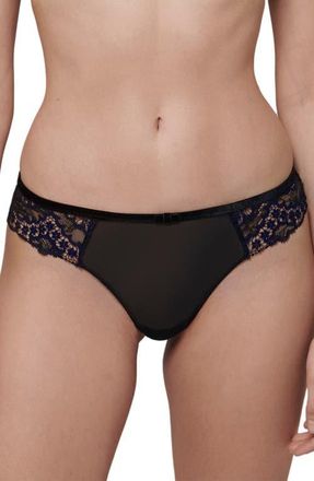 Simone P&eacute;r&egrave;le Scenario Tanga in Black at Nordstrom, Size X-Small