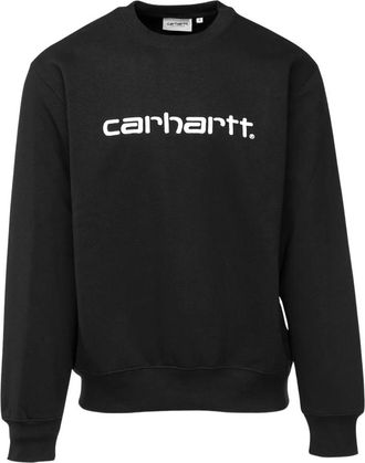 Carhartt Work in Progress Heren, Sweatshirts & Hoodies, Zwart, Maat: L Katoen