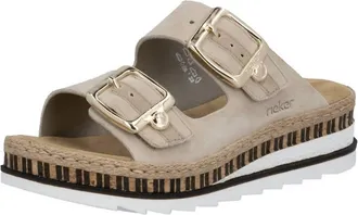 Rieker Womens Regina 55 Sandals In Iceburg