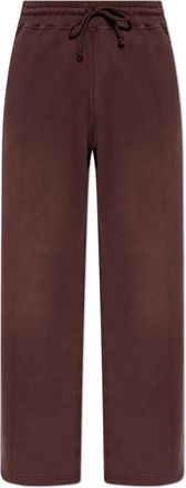 Golden Goose Wijde Trainingsbroeken - Heren - Sweatpants - Rood - XS - Katoen - Broeken