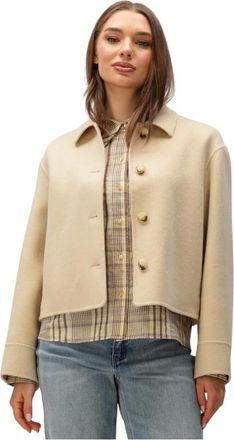 Arma Jassen, Dames, Geel, XL, Wol, Nicolina Wool Blend Jacket