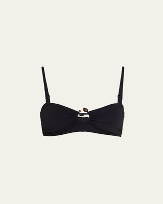 Ulla Johnson Corfu Bandeau Bikini Top