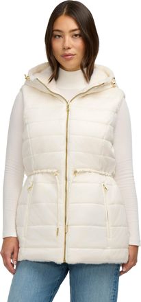 Pajar Womens Isabelle Lightweight Reversible Faux Mink Vest