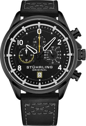 Stührling Aviator Black Dial Mens Watch M15556