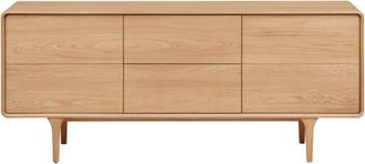 Moloo vintage de roble natural de 180 cm