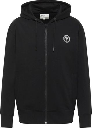 Carlo Colucci Casual Sweatjack - Heren - Vesten met rits - Zwart - M - Hoodies & sweatvesten