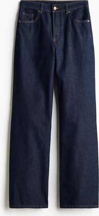 H&M Wide High Jeans - Blue