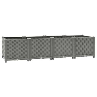 vidaXL Arriate Polipropileno 160x40x38 Cm Vidaxl