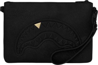 Sprayground Zwart Goud Tand Crossover Clutch - unisex - Schoudertassen - Zwart - ONE Size - Tassen