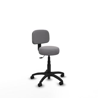 Piqueras y Crespo Silla De Oficina Piqueras Y Crespo Ergon&oacute;mica Gris Cuero Sint&eacute;tico