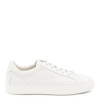 Tod's Sneakers Bianco Latte-Uomo