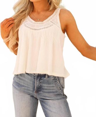 Dear John Denim Masali Tank In White