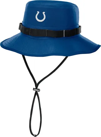 Nike Mens Indianapolis Colts Primetime Apex Boonie NFL Dri-FIT College Bucket Hat in Blue | NF1B4LB98-GP2