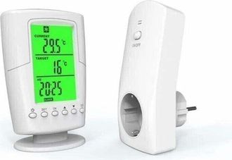 OEM Enchufe Inteligente Inal&aacute;mbrico Para Termostato - Programable, Compatible Con Dom&oacute;tica, Control De Temperatura Y Aislamiento - 1 Unidad