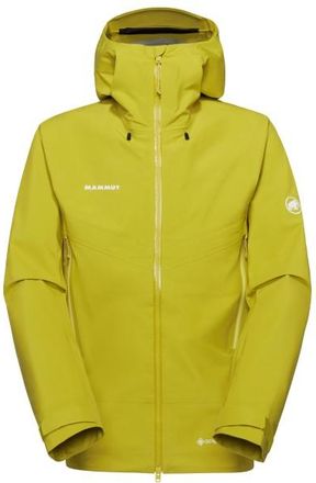 Mammut Crater IV Hardshell Hooded Jacket Regenjacke f&uuml;r Herren | gelb