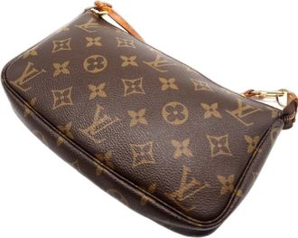 Louis Vuitton Brown Monogram Monogram Pochette Pouch (Pre-Owned)