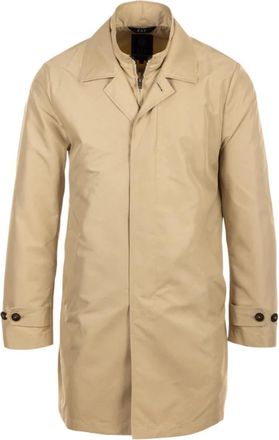 Fay Morning Jacket - Heren - Mantel - Beige - L - Polyester - Jassen
