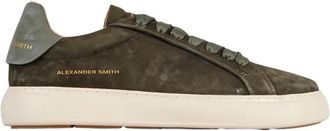 Alexander Smith Soho Sneaker - Heren - Sneakers - Groen - 41 EU - Leer - Schoenen