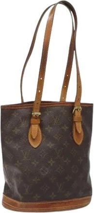 Louis Vuitton Pre-owned Bucket Bags, female, Brown, Size: ONE SIZE Pre-owned Vintage Bucket Bag