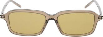 Saint Laurent Zonnebril - unisex - Accessoires - Grijs - Maat: ONE Size