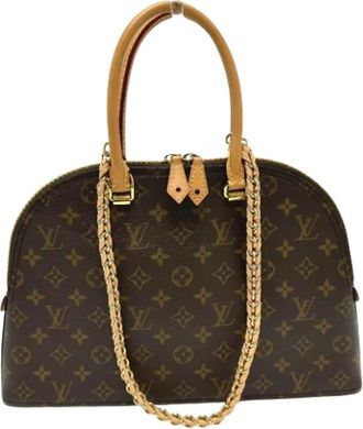 Louis Vuitton Pre-owned Fabric louis-vuitton-bags - Dames - Vintage Handtas - Bruin - ONE Size - Vintage