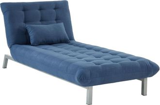 VENTE-UNIQUE.COM Div&aacute;n fijo poli&eacute;ster azul