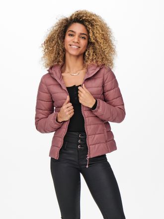 Only ONLTAHOE HOOD JACKET OTW NOOS mit Kapuze in modisch kurzer Form